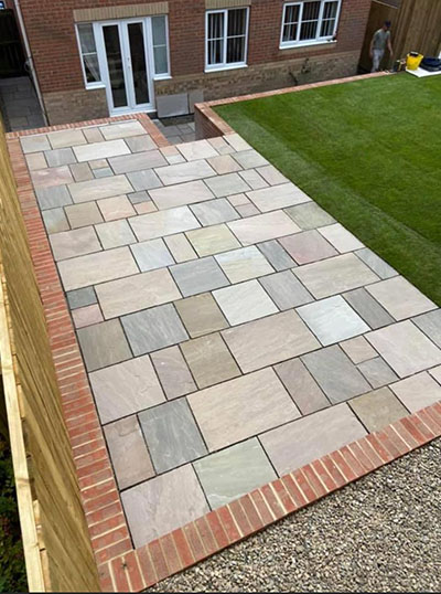 New patio